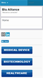 Mobile Screenshot of blu-alliance.com